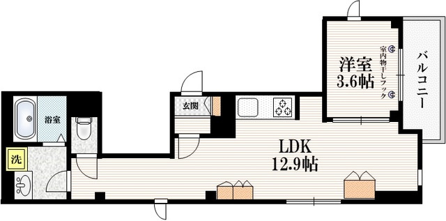 Ｃｏｌｚａ　Ｈｕｉｔ　赤羽の間取り