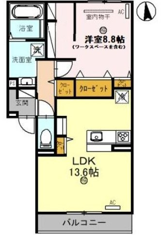 アコルデ緑地の間取り