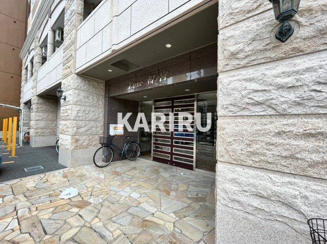 ラグゼ桜ノ宮のエントランス