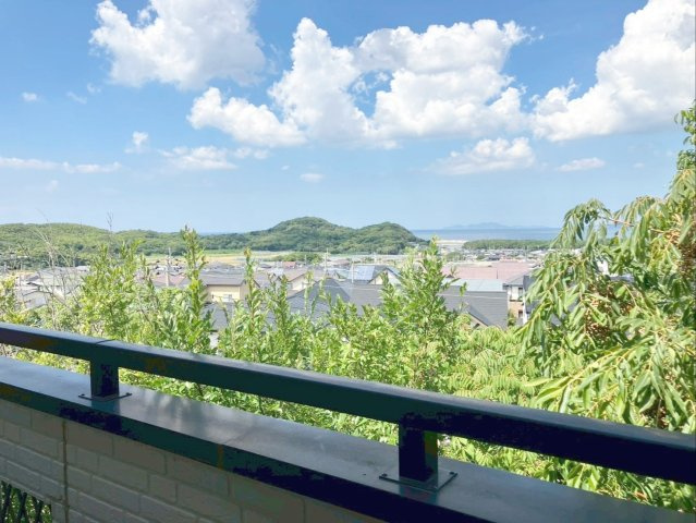 福岡市東区美和台5丁目　中古戸建の展望|バルコニーからの眺望です！