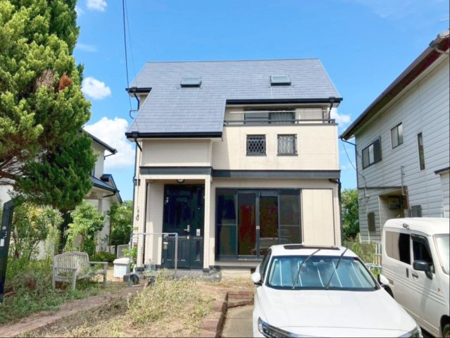 福岡市東区美和台5丁目　中古戸建の外観|2階リビングで、日当りとプライバシーを確保できます！
ゆとりある部屋数でファミリーにも嬉しい4LDKの住宅です！
