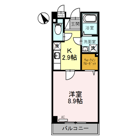 ジョイーレの間取り