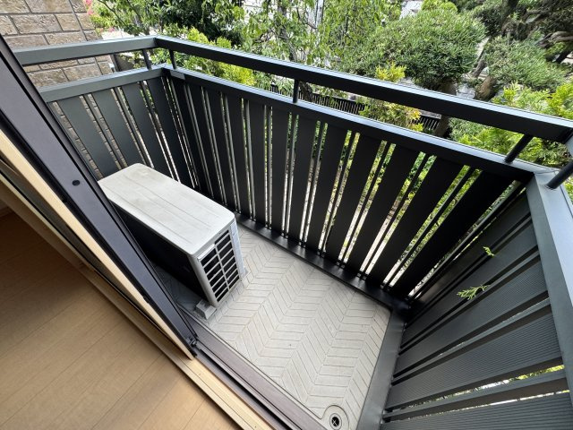 ザウバーヴィントⅡのバルコニー