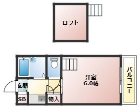 【間取り】 | グレイスハイツ北大阪
