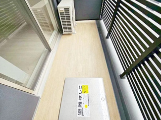 【バルコニー】 | ソルテラスOSAKA緑橋クレアスト | 広々としたバルコニーです