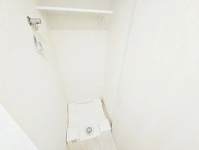 【設備】 | ソルテラスOSAKA緑橋クレアスト | 洗濯機置き場です