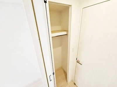 【収納】 | ソルテラスOSAKA緑橋クレアスト | 収納のためのスペースです