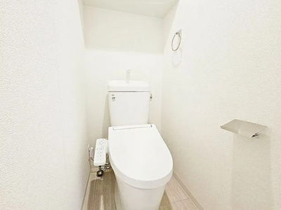 【トイレ】 | ソルテラスOSAKA緑橋クレアスト | シンプルで使いやすいトイレです