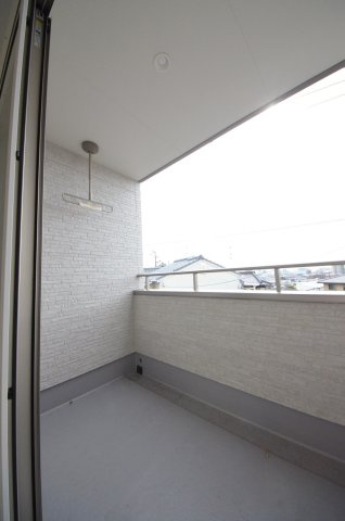 高須三丁目のバルコニー