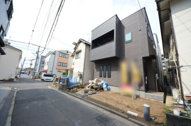 大芝二丁目の前面道路含む現地写真