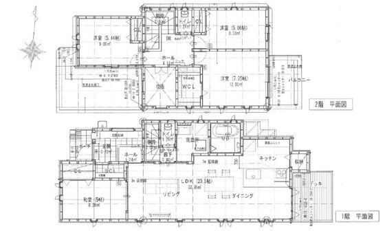 堀越三丁目の間取り