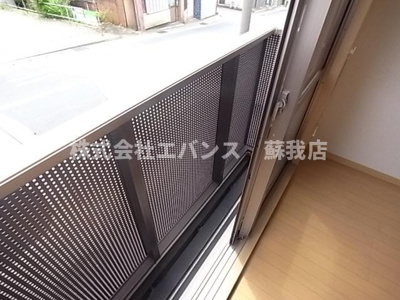 【バルコニー】 | メゾン桜 | バルコニー付きです