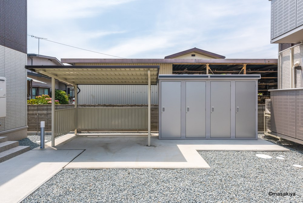 サンパティークのその他共用部分|物置・駐輪場