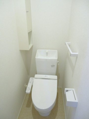 【トイレ】 | アルモニー２８ | 清潔感のあるトイレです