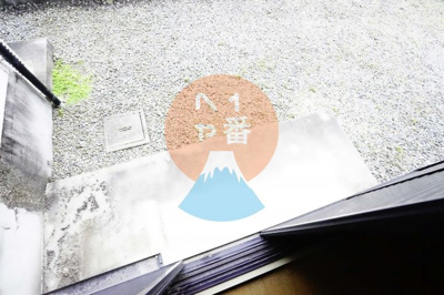 【バルコニー】 | コーポ・ルミエールB | 外の様子　※参考写真です