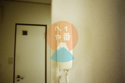 【セキュリティ】 | コーポ・ルミエールB | ドアホン　※参考写真です