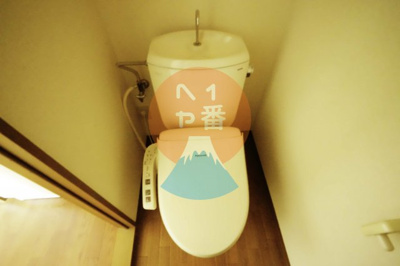 【トイレ】 | コーポ・ルミエールB | ウォシュレット　※参考写真です