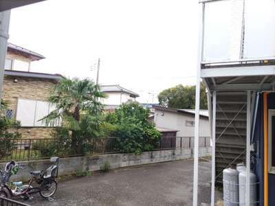 1階洋室からの景色