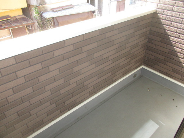 メープル　ヴィラのバルコニー