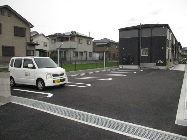 グランメゾンの駐車場