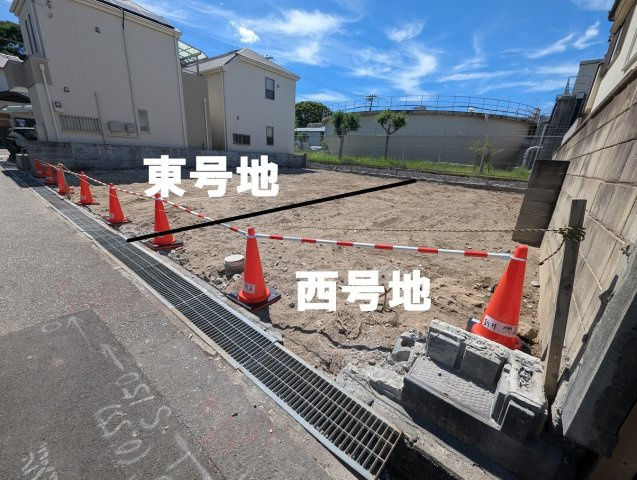 日野町西号地の土地図