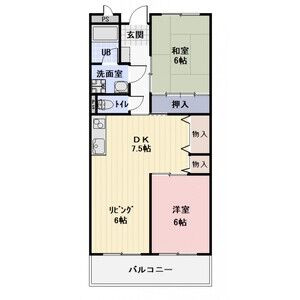 エクセル島崎の間取り