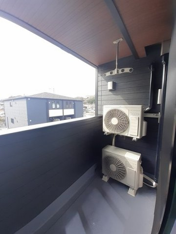 フィレ・ル・クールⅡのバルコニー