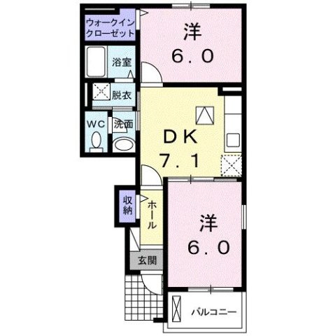 Ｅ’ｓ　Ｇａｒｄｅｎ　Ｂの間取り