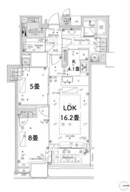 三田ガーデンヒルズイーストヒルの間取り