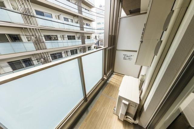 L・BASE押上Northのバルコニー