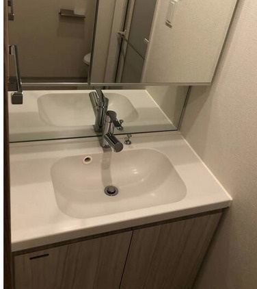 L・BASE押上Southの洗面所