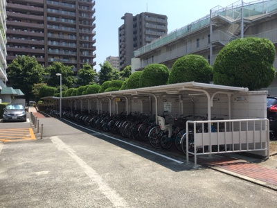 【駐輪場】 | ルネ大津3号棟