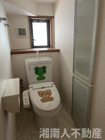 平塚市真田４丁目　中古戸建のトイレ|トイレです