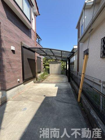 平塚市真田４丁目　中古戸建の駐車場|駐車場の用意があります