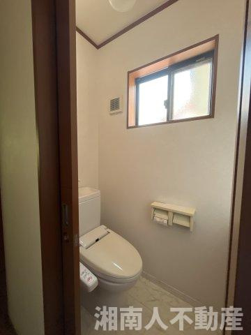 平塚市真田４丁目　中古戸建のトイレ|トイレです