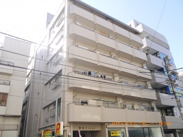 【外観】 | 駒込マンション | ベーシックなクリームカラーを基調とした吹付構造な外観