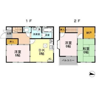 【間取り】 | クオリティーヴィレ | 3DK