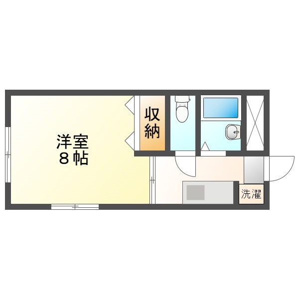 リヴラン弓之町の間取り