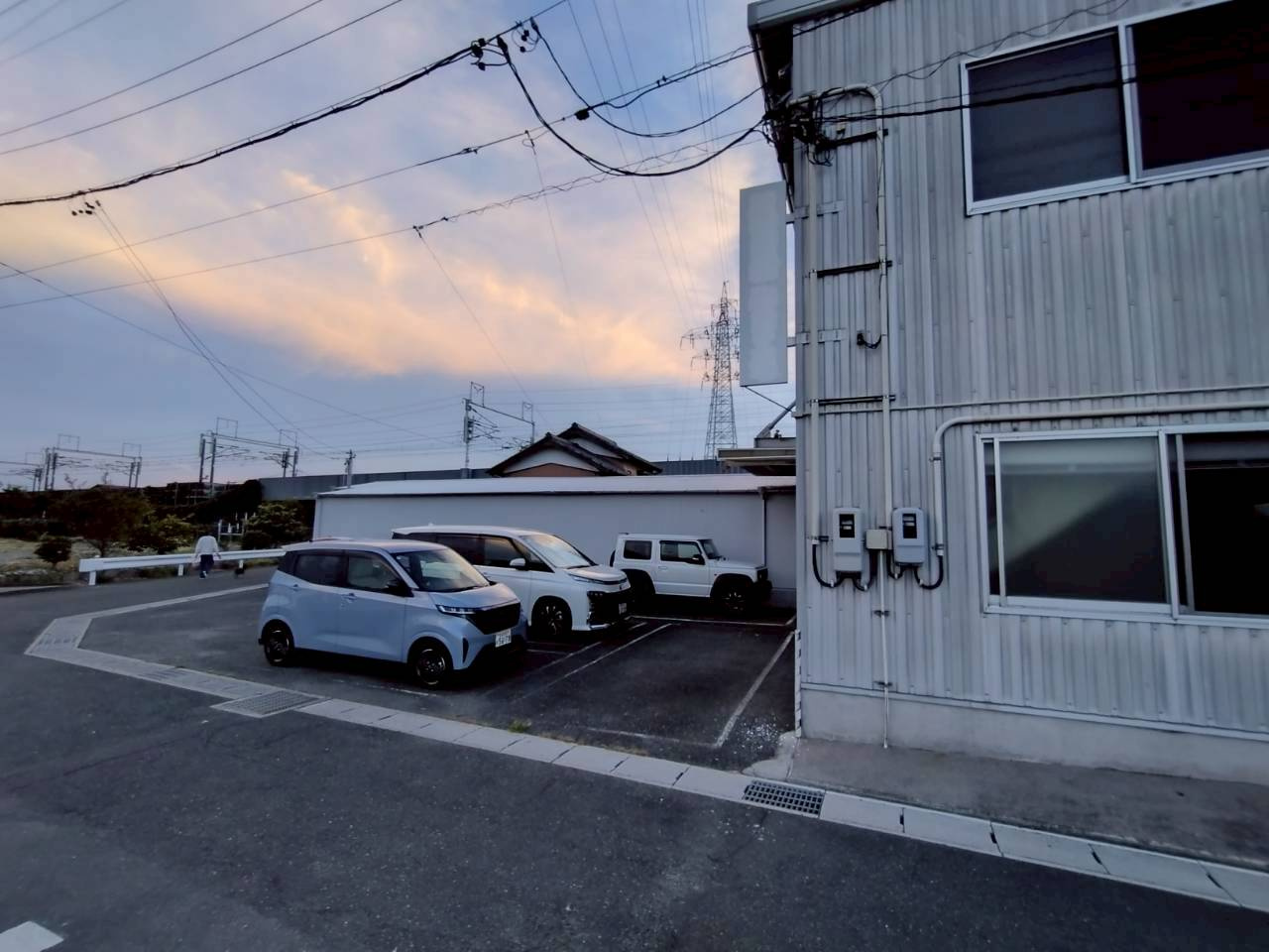 御津町大草　貸工場の外観