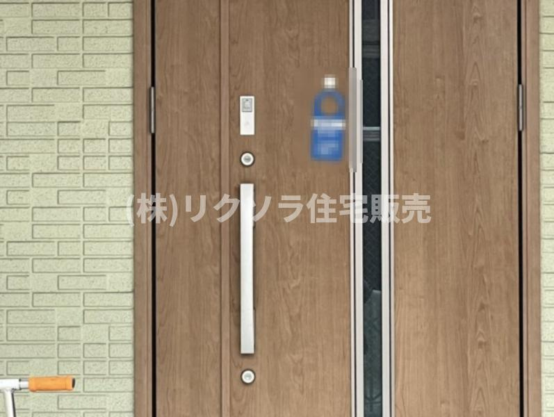 金田町５丁目　中古一戸建ての防犯設備|ツーシリンダー錠　タッチ式
■物件内覧・資金計画相談・住宅ローン相談、リフォーム相談、お問合せ受付中■
※当日・翌日のご内覧、ご相談はお電話でのお問合せがスムーズです！