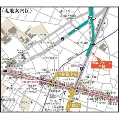 【地図】 | ベルファース戸越