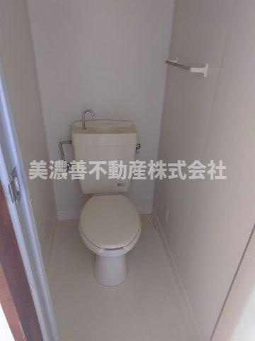６５８２６　岐阜市折立アパートのトイレ