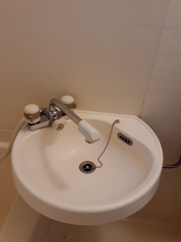 コンパクトで使いやすい洗面所