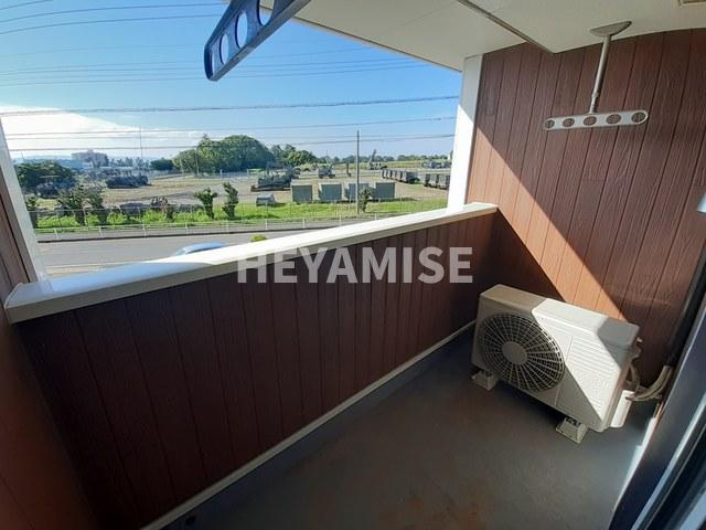 ボンヌール諏訪のバルコニー|※室内画像は類似物件のもの