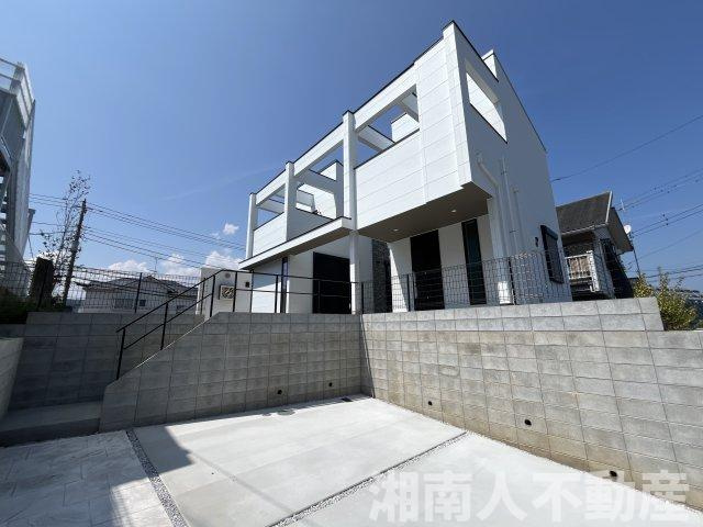 平塚市真田4丁目　新築一戸建の外観|外観もきれいです