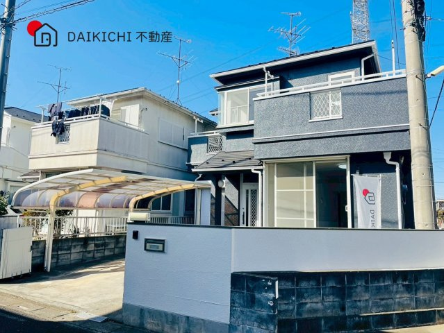 【前面道路含む現地写真】 | 鴻巣市箕田　中古戸建