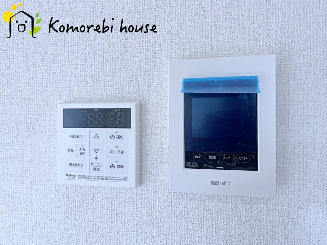 桶川市上日出谷南　4期　新築一戸建て　グラファーレ　01の防犯設備|来客時も画面で確認できる安心のTVモニターフォン。録画機能も付いているの安心。忙しい毎日をしっかりサポートします。