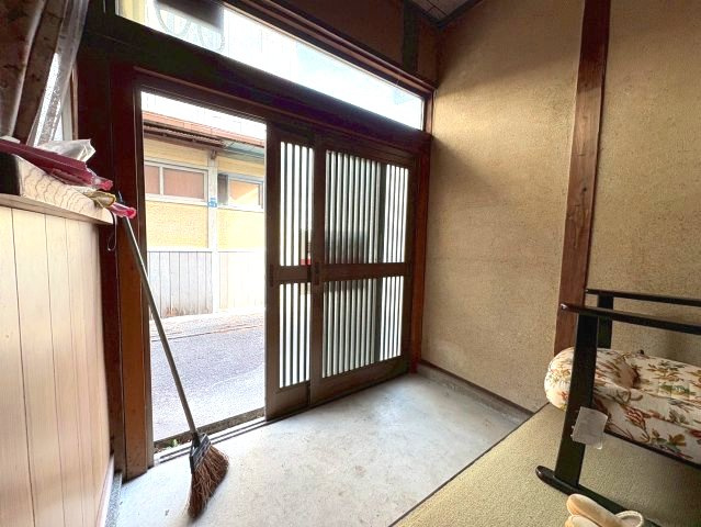常磐町賃貸住宅の玄関