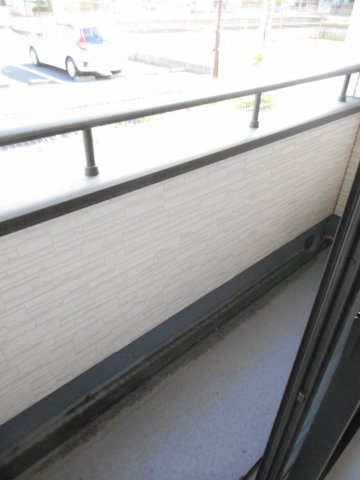 アプレシアール砂田のバルコニー