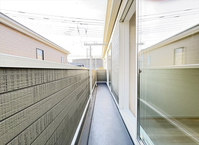 【バルコニー】 | 新座市畑中2丁目　新築一戸建住宅　全3棟　(丸井志木店) | バルコニー（2025年11月）撮影